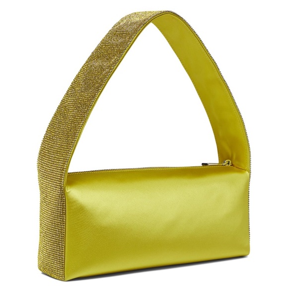 NWT Kate Spade New York Afterparty Satin and Crystal Embellished Shoulder Bag - Picture 2 of 5